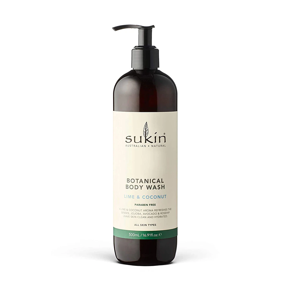 Sukin Botanical Body Wash Lime & Coconut -- 16.9 fl oz