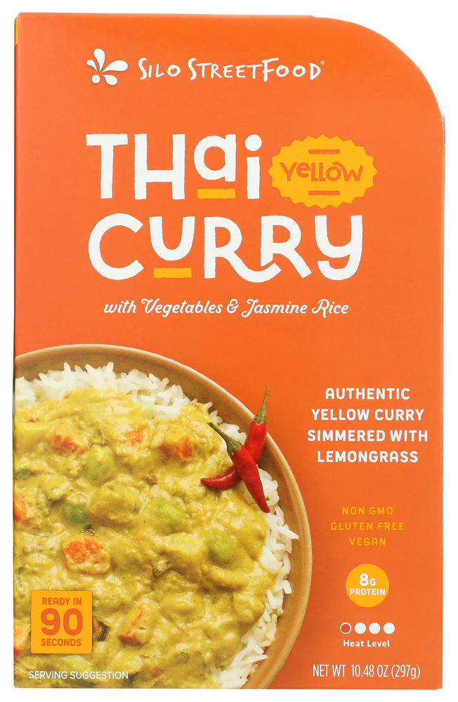 Sun Tropics Silo StreetFood Vegan Gluten Free Vegetables and Jasmine Rice Thai Yellow Curry -- 10.48 oz