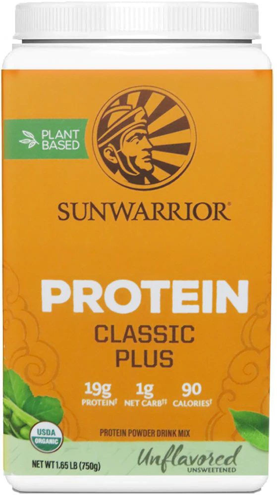 Sunwarrior Classic Plus Protein -- 1.65 lbs