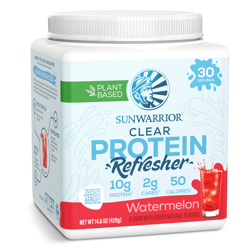 Sunwarrior Clear Protein Refresher Watermelon -- 30 Servings