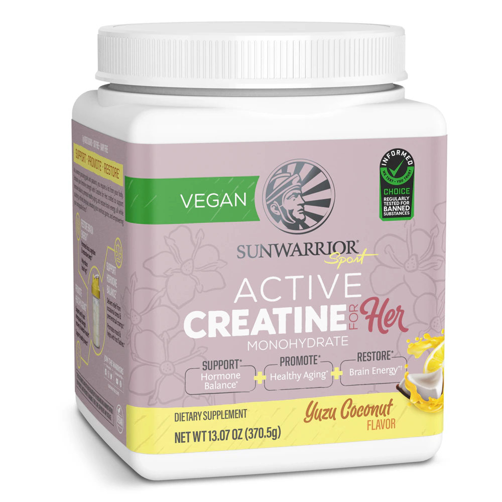 Sunwarrior Sport Active Creatine for Her Yuzu Coconut -- 13.07 oz