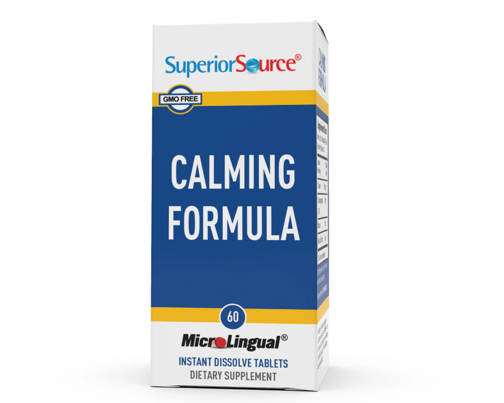 Superior Source MicroLingual Calming Formula -- 60 Instant Dissolve Tablets