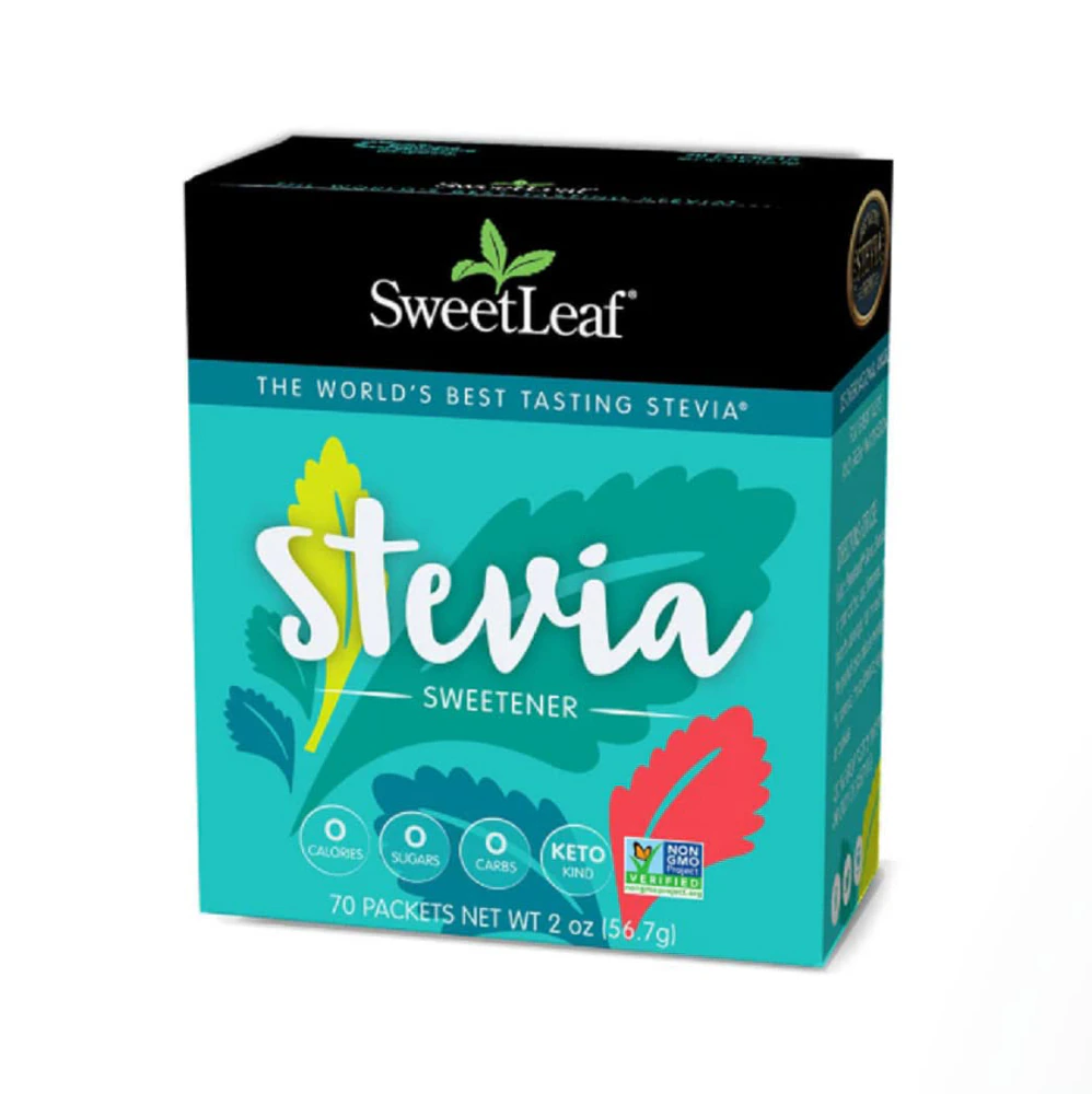 SweetLeaf Stevia Sweetener -- 70 Packets