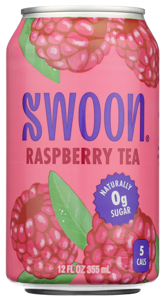 Swoon Tea - Naturally Zero Sugar Raspberry - 12 Fl Oz - Discount ...