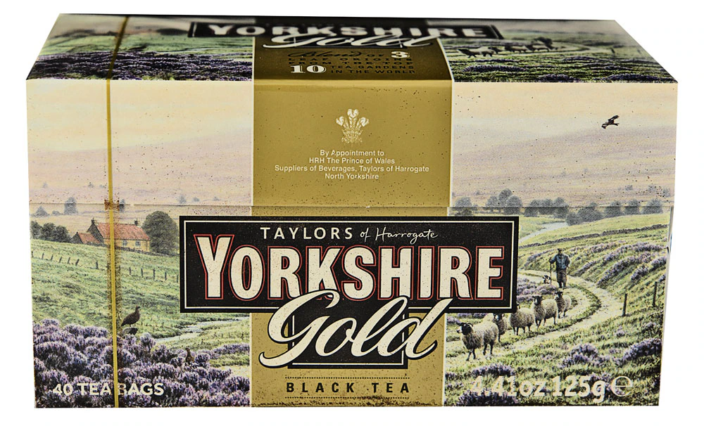 Taylors of Harrogate Yorkshire Gold Black Tea -- 40 Tea Bags