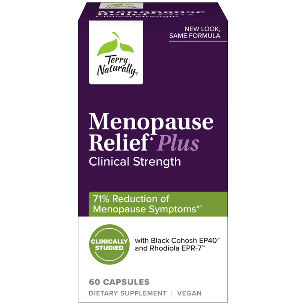 Terry Naturally Menopause Relief Plus -- 60 Capsules