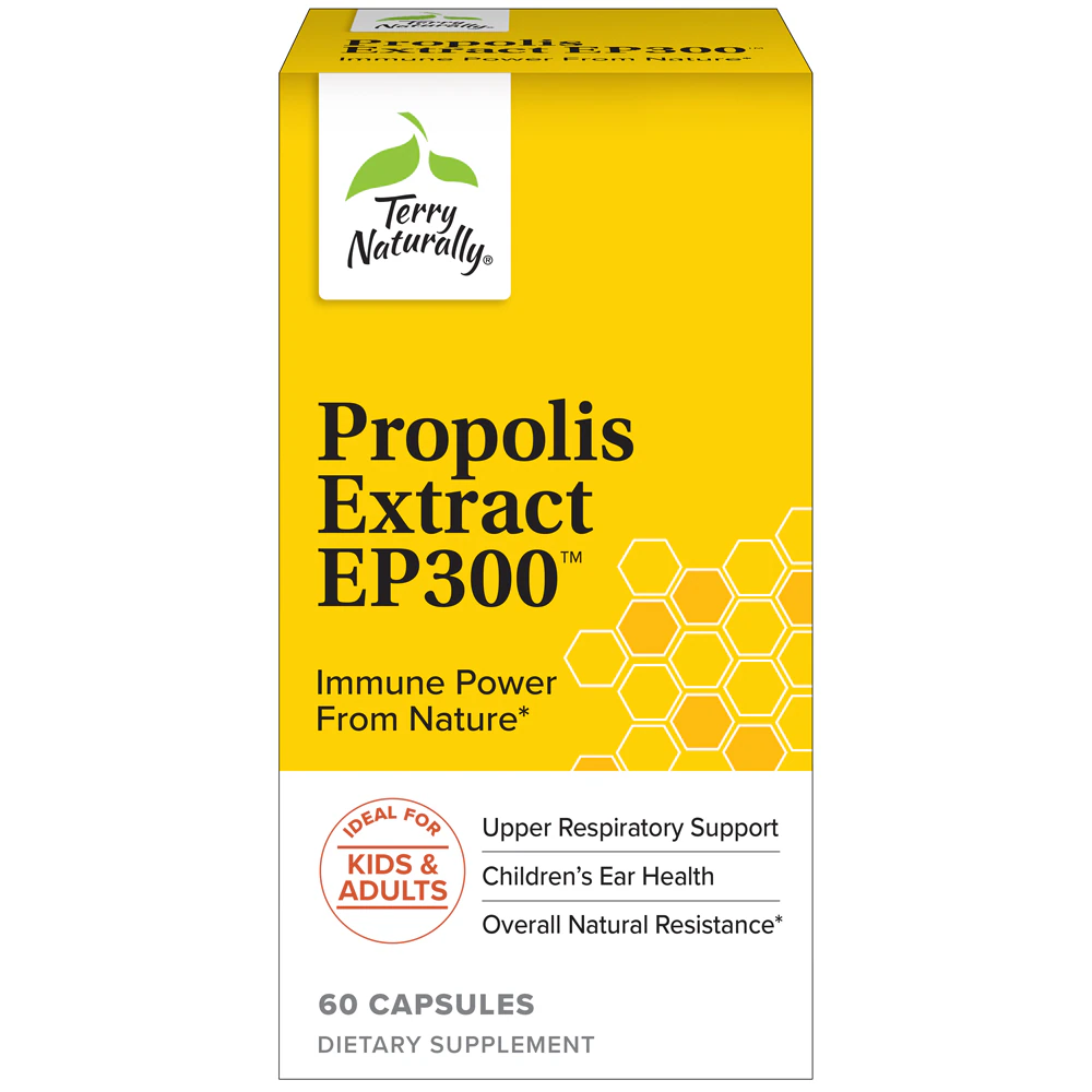 Terry Naturally Propolis Extract EP300 -- 60 Capsules