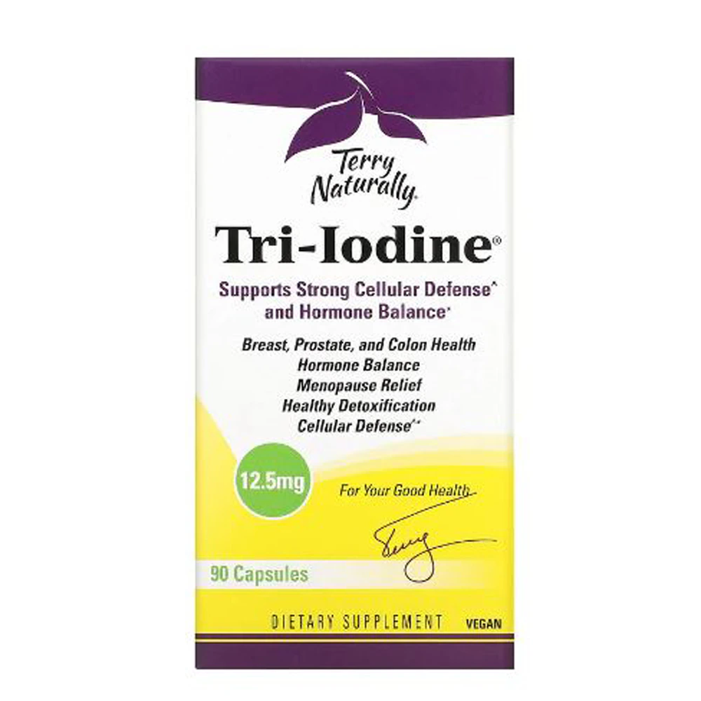 Terry Naturally Tri-Iodine? -- 12.5 mg - 90 Capsules