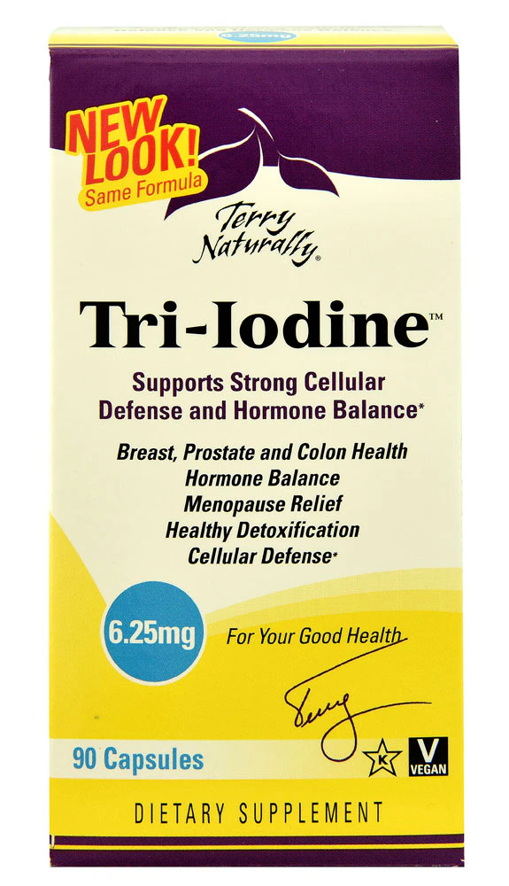 Terry Naturally Tri-Iodine? -- 6.25 mg - 90 Capsules