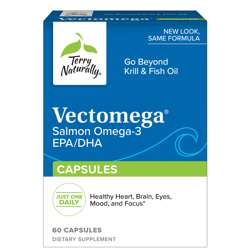 Terry Naturally Vectomega? Salmon Omega-3 EPA-DHA -- 60 Capsules