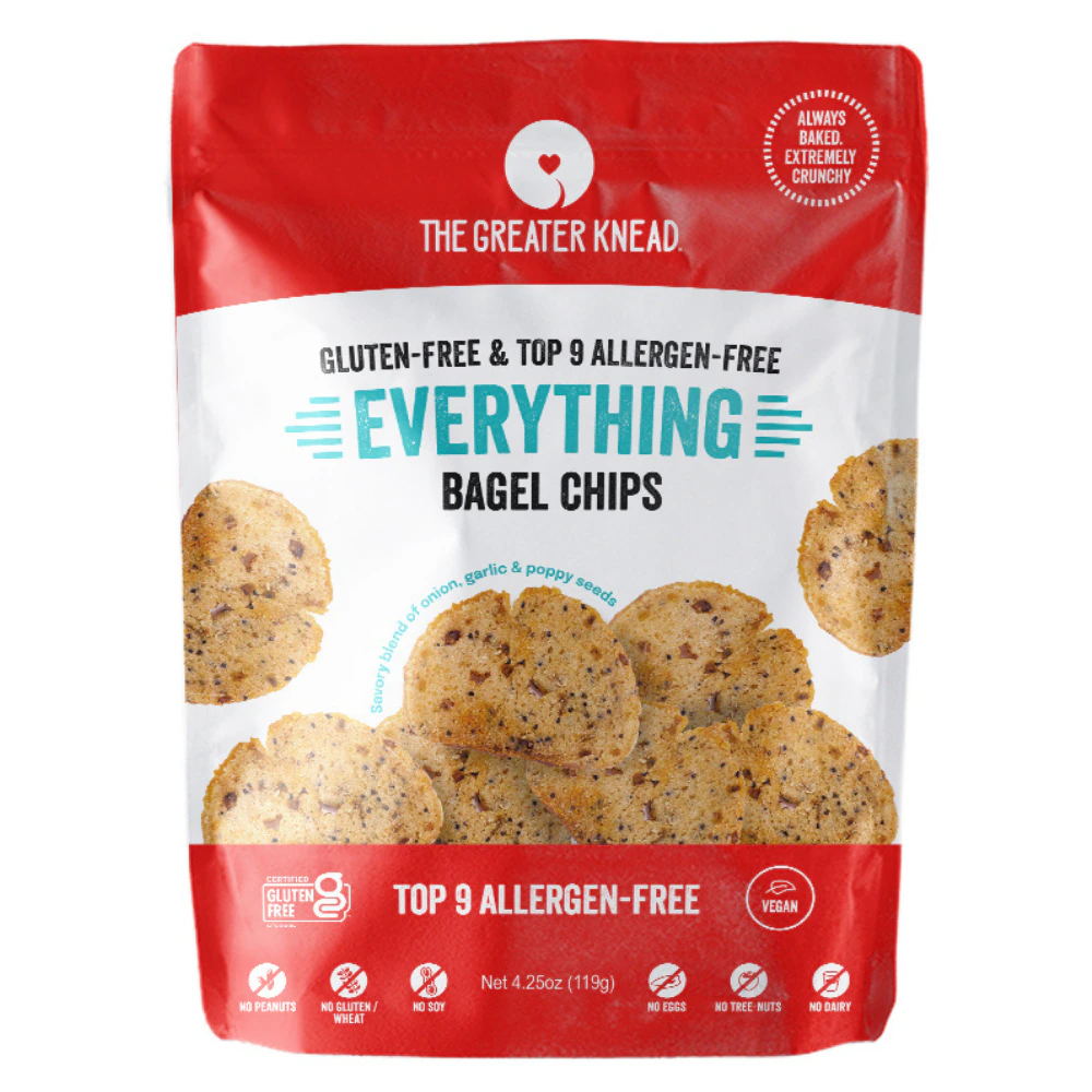 The Greater Knead Bagel Chips Everything -- 4.25 oz