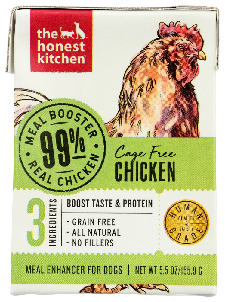 The Honest Kitchen Meal Booster 99% Real Chicken Cage Free Chicken -- 5.5 oz