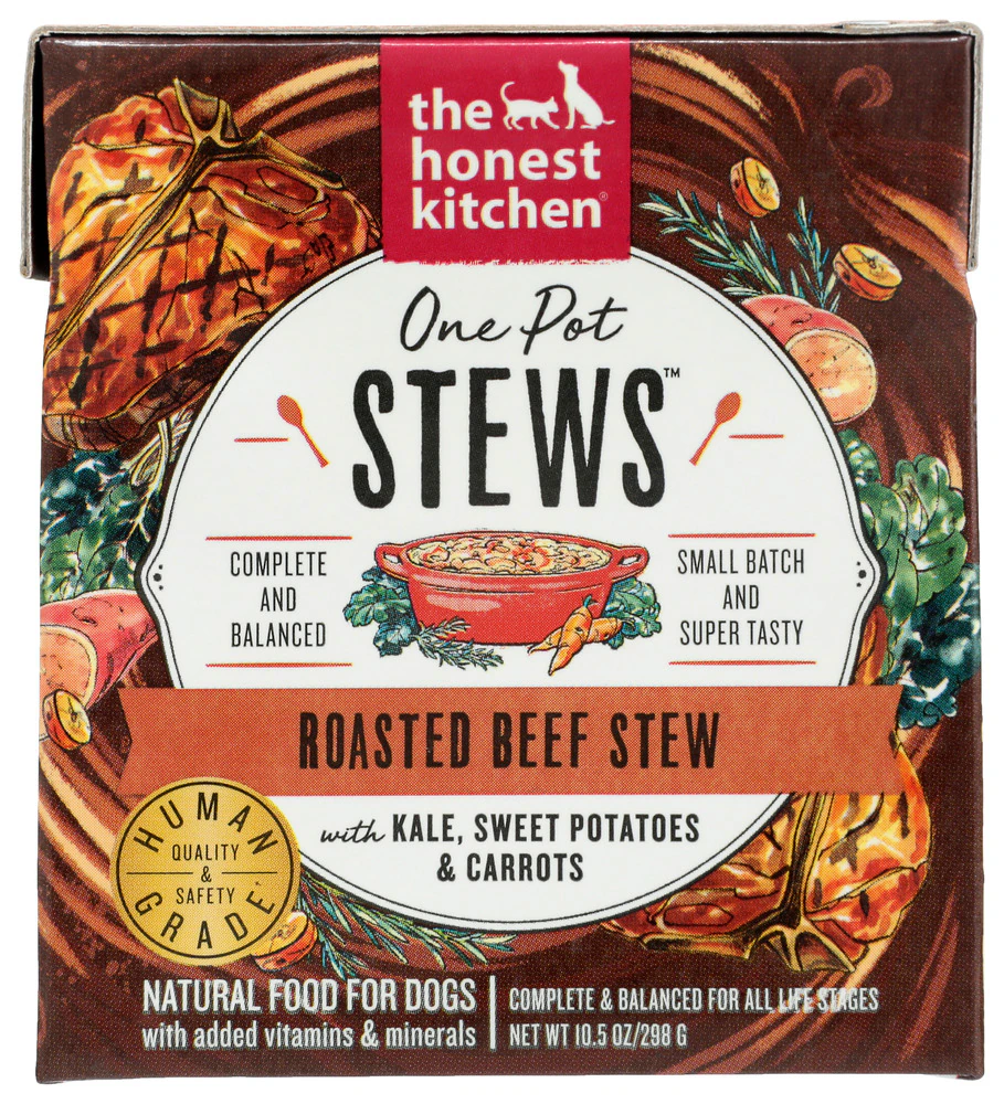 The Honest Kitchen One Pot Stews Roasted Beef Stew with Kale Sweet Potatoes & Carrots Beef -- 10.5 oz