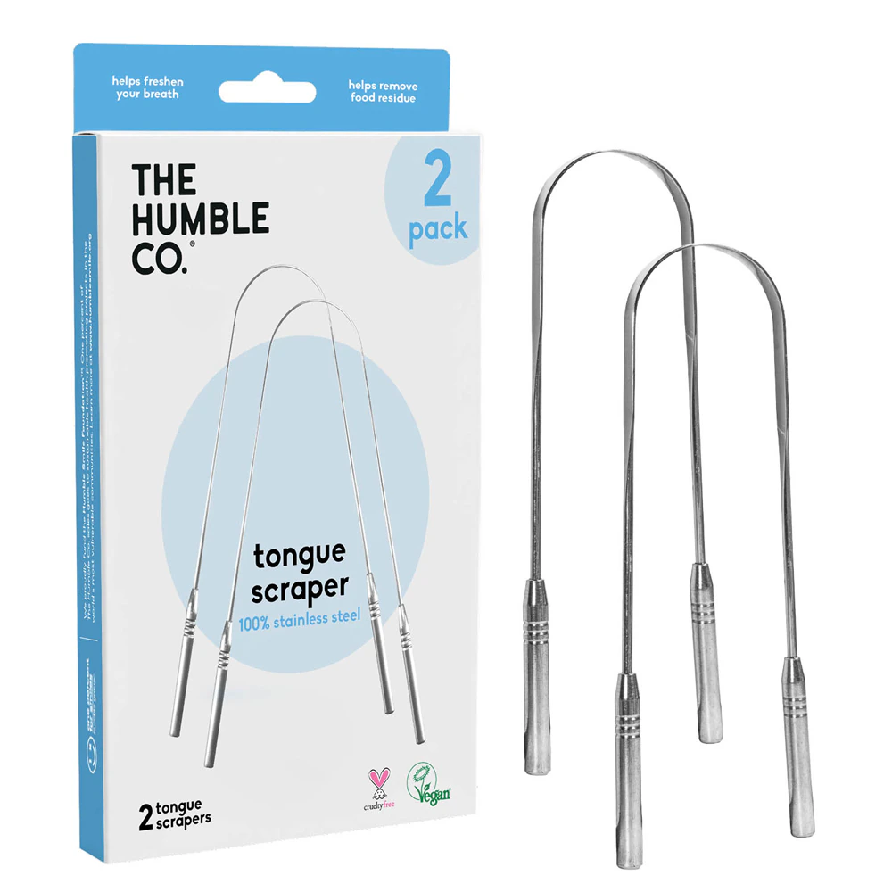 The Humble Co Tongue Scraper -- 2 Pack