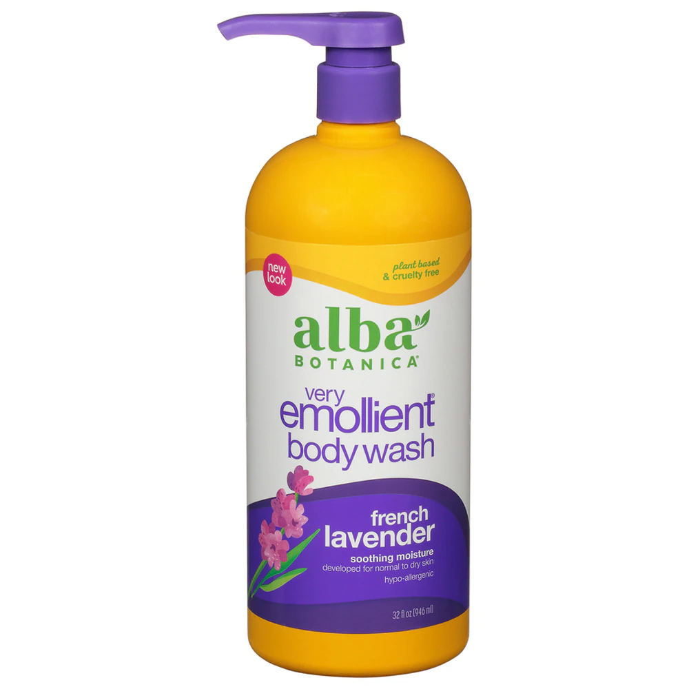 Alba Botanica? Very Emollient Bath and Shower Gel French Lavender -- 32 fl oz