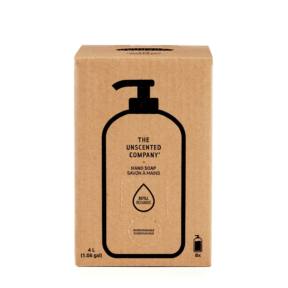 The Unscented Company Hand Soap Unscented Refill Box -- 135.2 fl oz