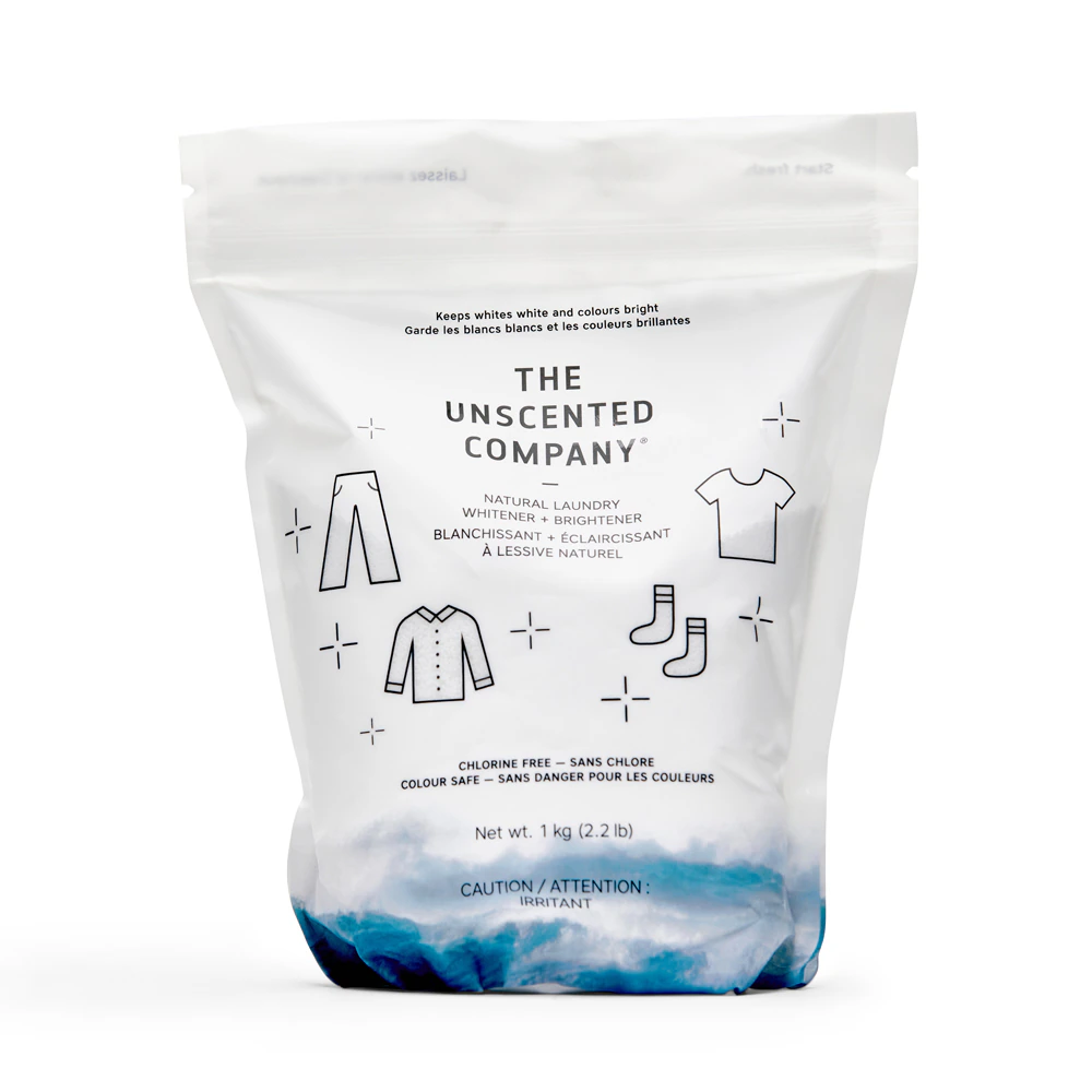 The Unscented Company Laundry Whitener + Brightener Powder Unscented -- 2.2 lbs