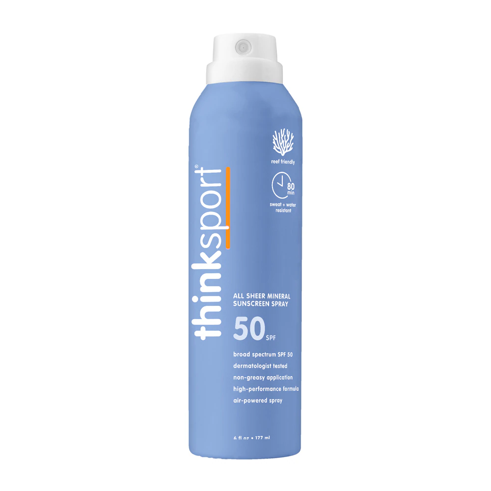 Thinksport All Sheer Mineral Sunscreen Spray SPF 50 -- 6 fl oz