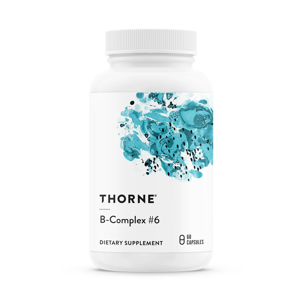 Thorne B-Complex #6 - NSF Certified for Sport -- 60 Capsules