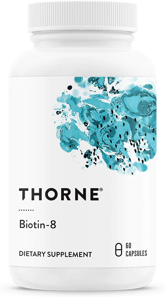 Thorne Biotin-8 -- 800 mcg - 60 Capsules