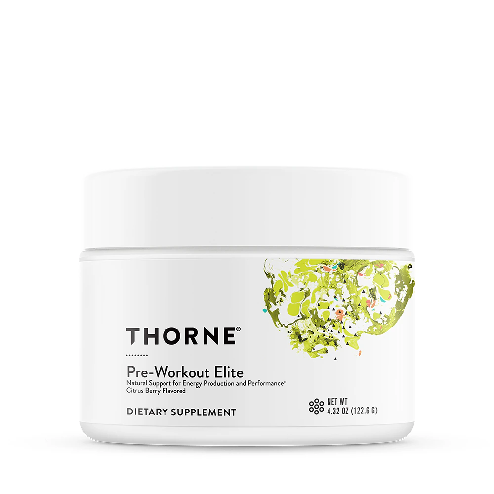 Thorne Pre-Workout Elite - NSF Certified for Sport Citrus Berry -- 4.32 oz