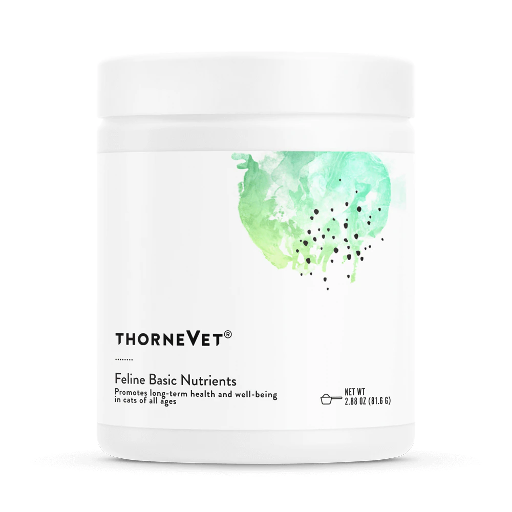 ThorneVet Feline Basic Nutrients Powder Multivitamin for Cats - 120 Scoops -- 2.88 oz