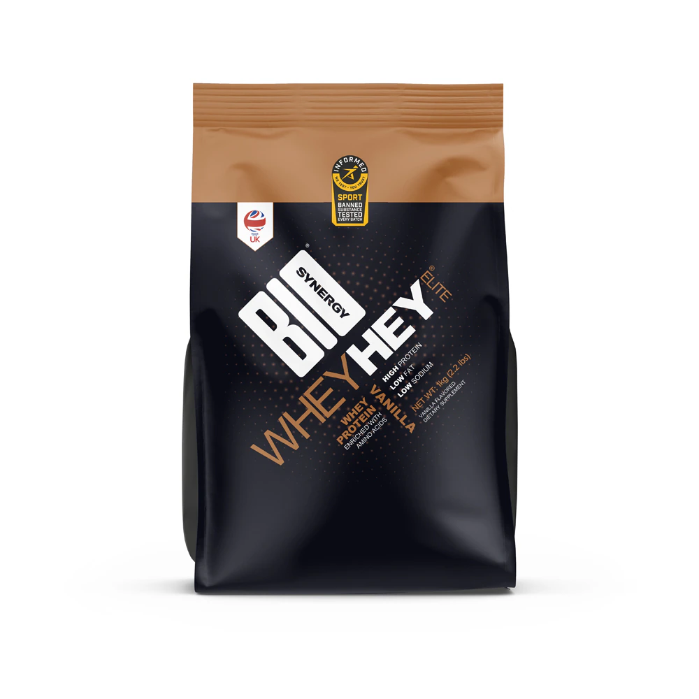 Bio-Synergy Whey Hey Elite - Informed Sport Certified Vanilla -- 2.2 lbs