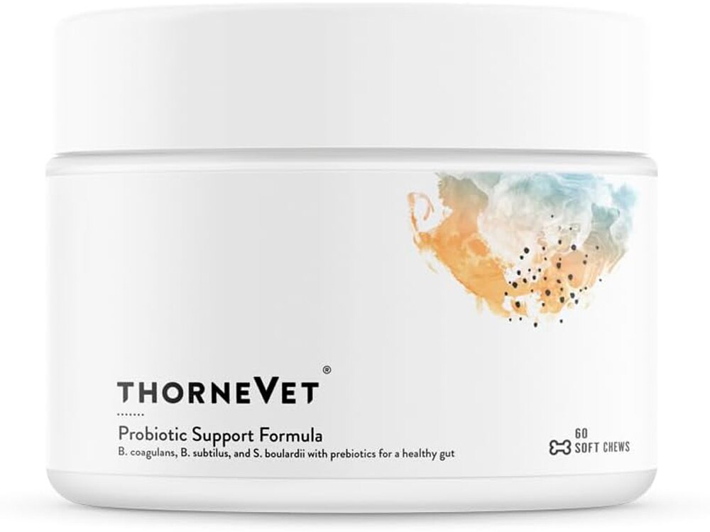 ThorneVet Probiotic Support Formula Healthy Gut for Dogs & Cats -- 60 Soft Chews