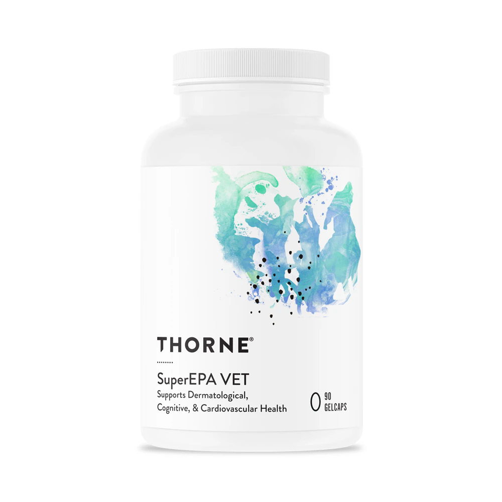 ThorneVet Super EPAVET Skin Heart and Brain Health for Dogs & Cats -- 90 Gel Caps