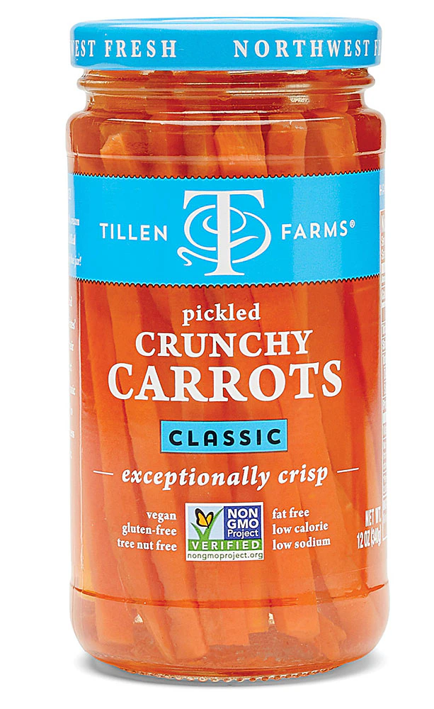 Tillen Farms Crispy Pickled Carrots Classic -- 12 oz