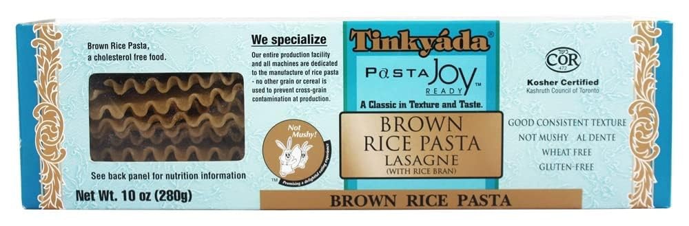 Tinkyada Brown Rice Pasta Lasagne -- 10 oz