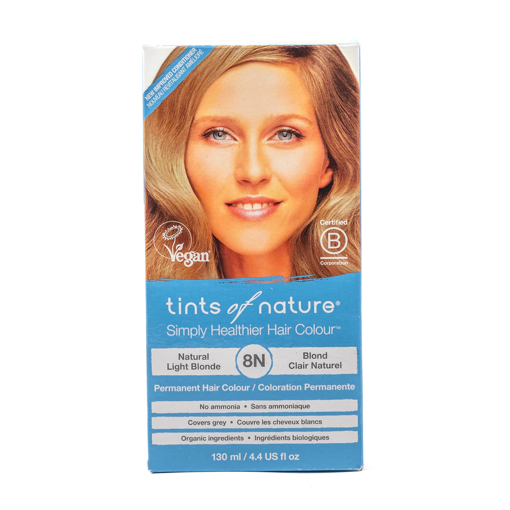 Tints of Nature Permanent Hair Colour 8N Natural Light Blonde -- 4.4 fl oz