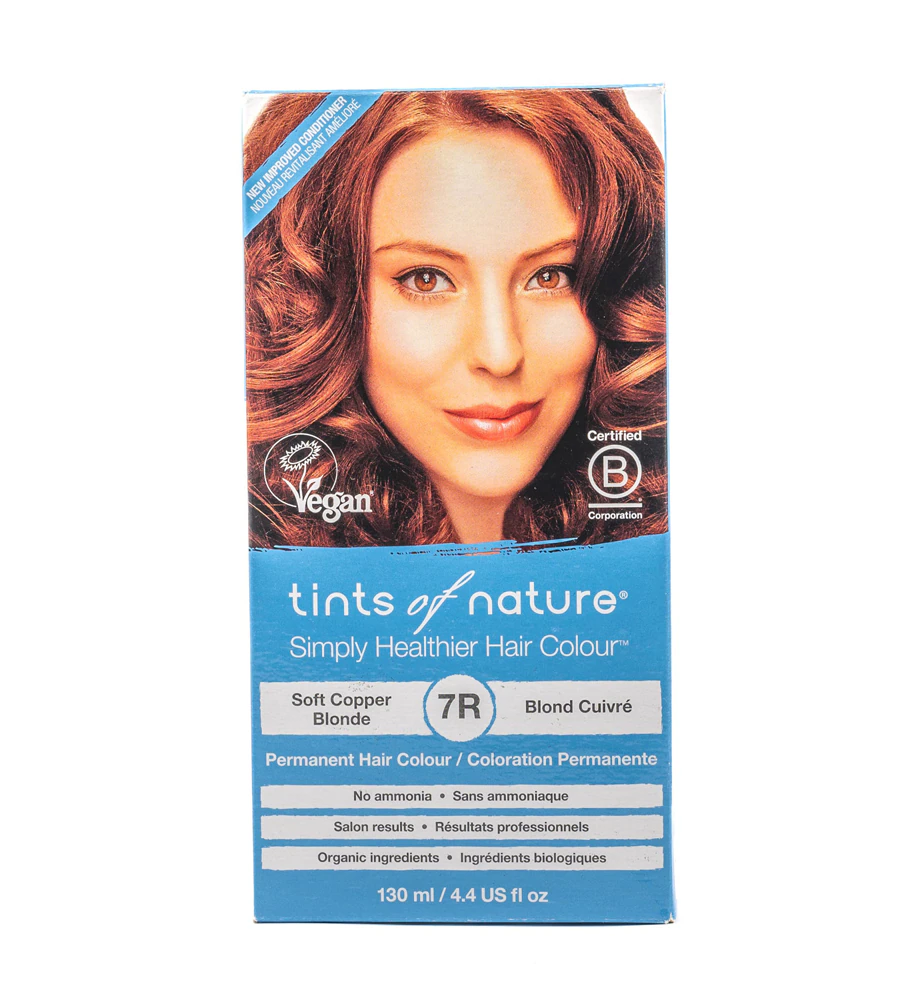 Tints of Nature Permanent Hair Colour Soft Copper Blonde 7R -- 4.4 fl oz
