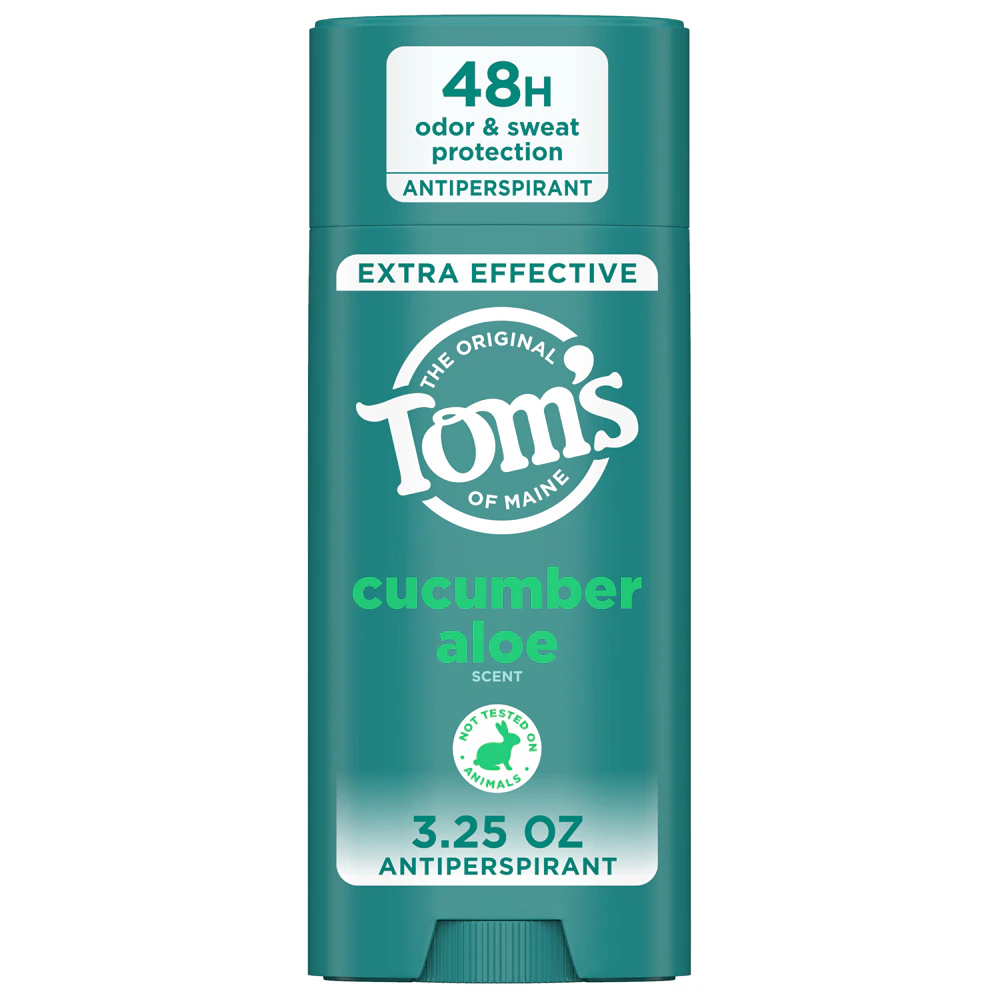Tom's of Maine Antiperspirant 48 hour Protection Cucumber Aloe -- 3.25 oz