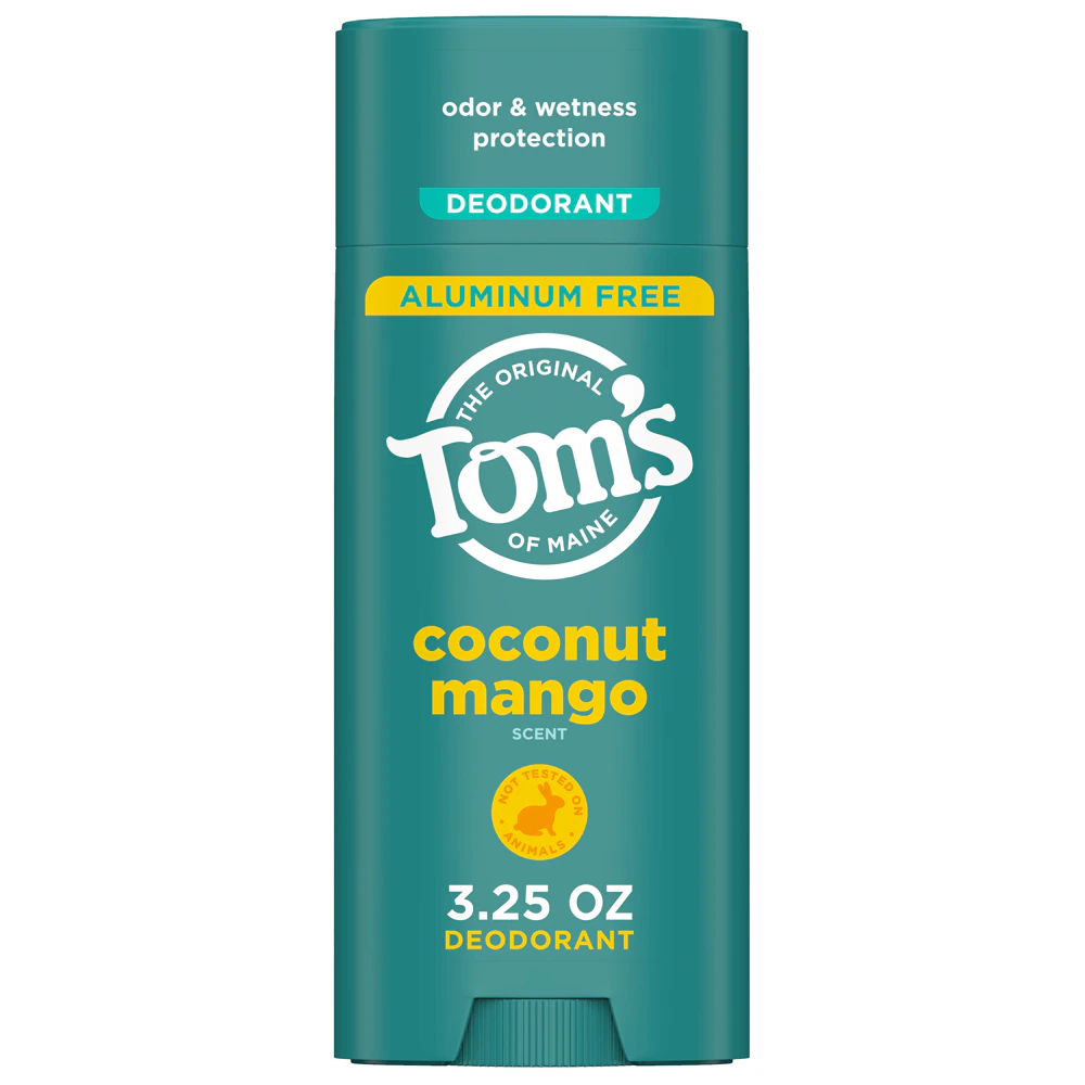 Tom's of Maine Deodorant Aluminum Free Coconut Mango -- 3.25 oz