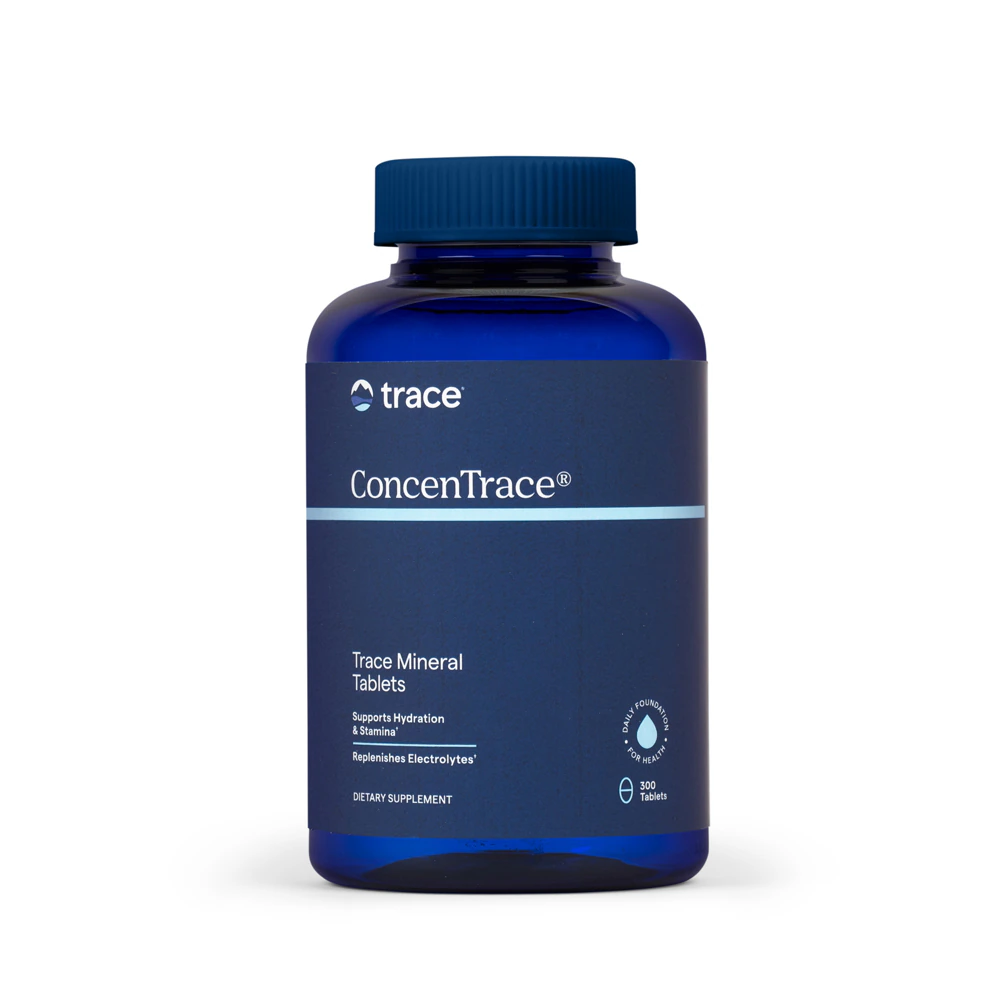Trace Minerals Research ConcenTrace Trace Mineral Tablets Dietary Supplement -- 300 Tablets
