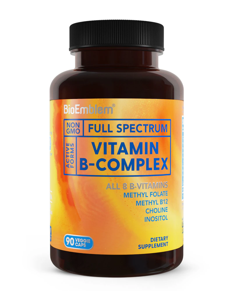 BioEmblem B-Complex -- 90 Veggie Caps