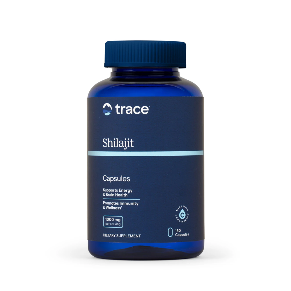 Trace Minerals Research Shilajit Mineral Rich Capsules - Supports Energy & Brain Health -- 1000 mg - 150 Capsule