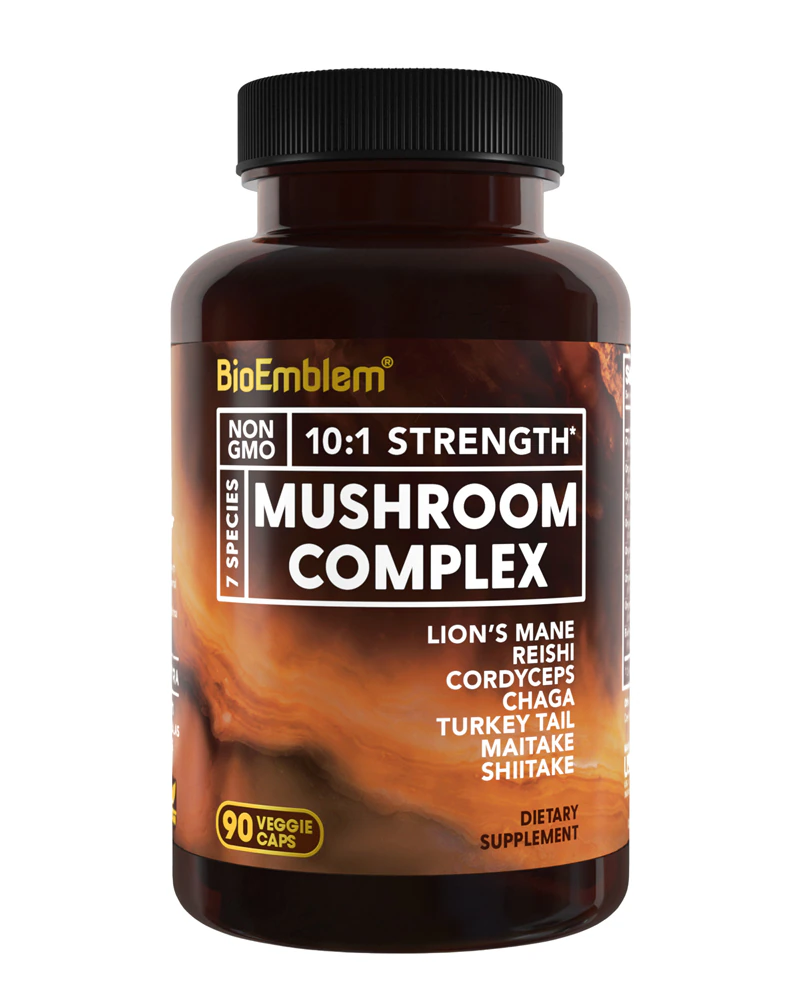 BioEmblem Mushroom Complex -- 90 Veggie Caps