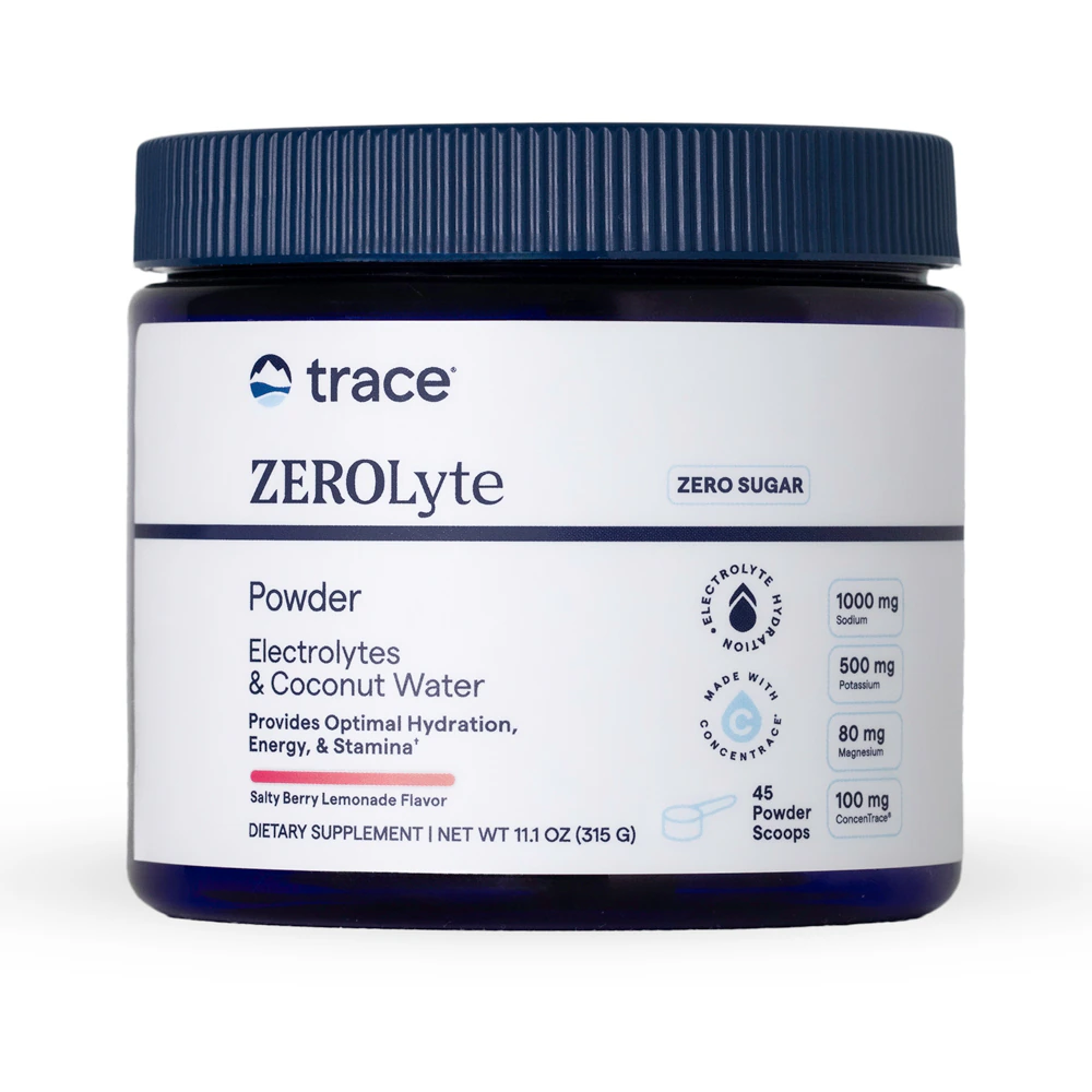 Trace Minerals Research Zerolyte Canister Salty Berry Lemonade -- 11.1 oz