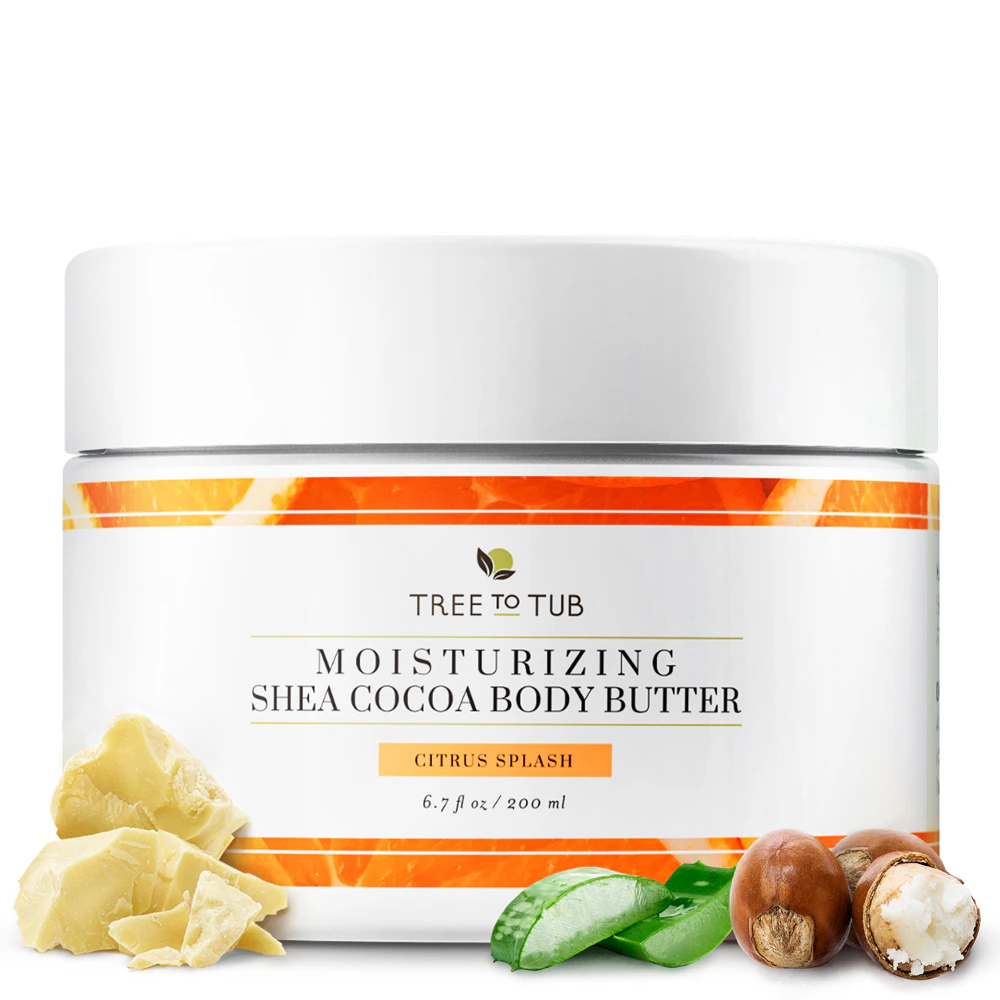 Tree to Tub Moisturizing Coconut Cocoa & Shea Butter Body Butter -- 6.7 fl oz