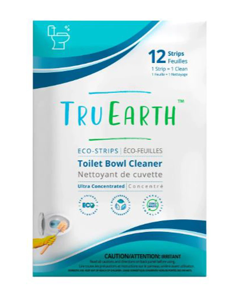 Tru Earth Toilet Bowl Cleaner Eco-Strips -- 12 Strips