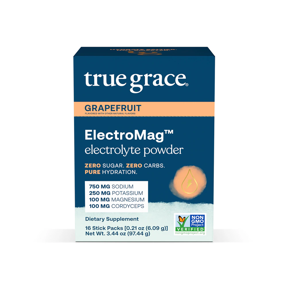 True Grace ElectroMag Grapefruit -- 16 Stick Packs