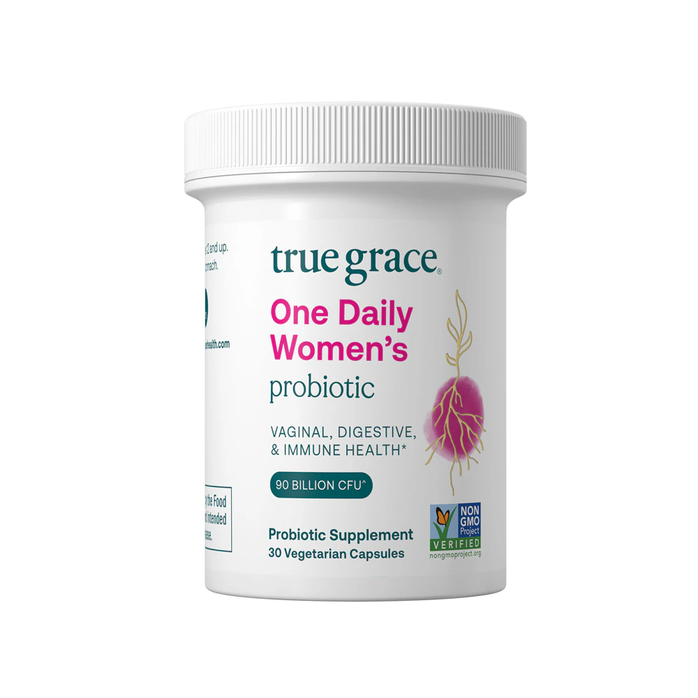 True Grace One Daily Women's Probiotic -- 30 Vegetarian Capsules