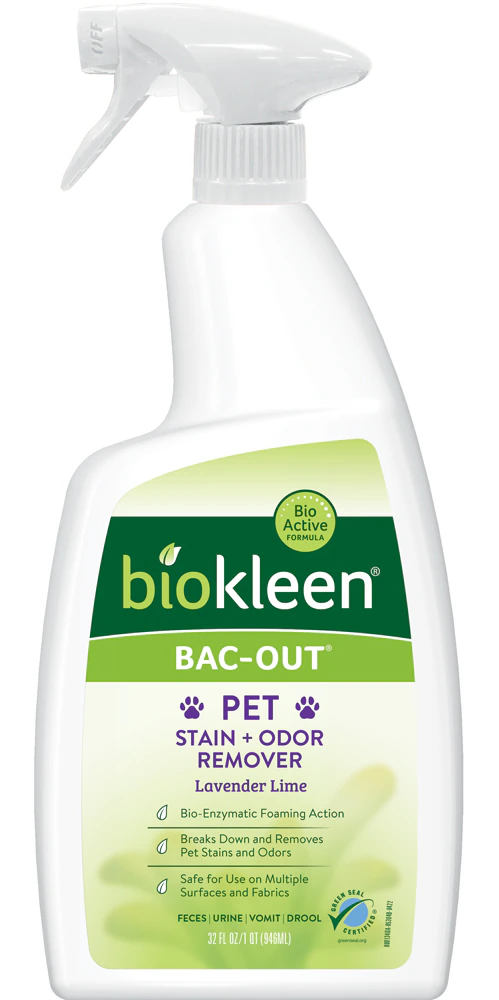 Biokleen Bac-Out Pet Stain & Odor Remover Lavender Lime -- 32 fl oz