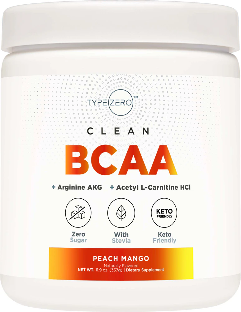 Type Zero Clean BCAA Peach Mango -- 11.9 oz