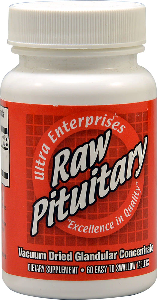 Ultra Glandulars Raw Pituitary -- 200 mg - 60 Tablets