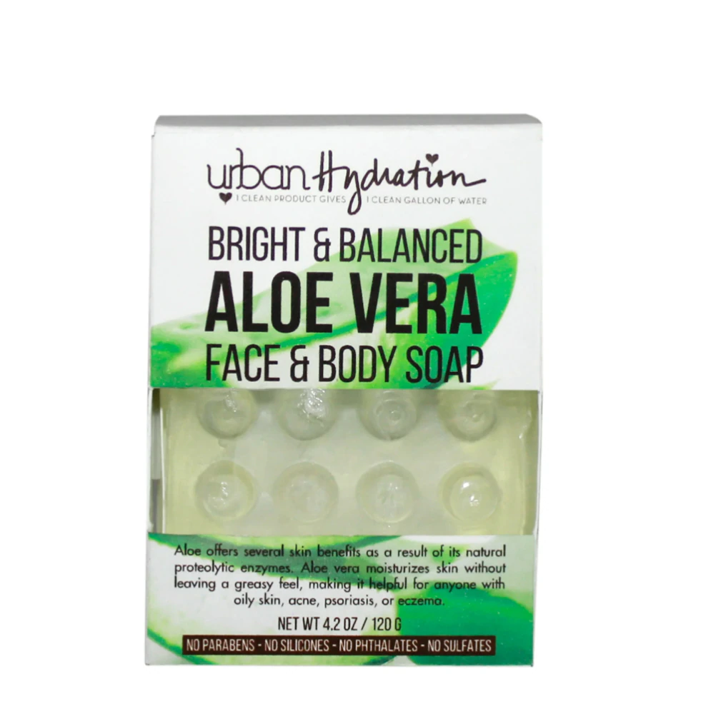 Urban Hydration Aloe Vera Face & Body Bar Soap -- 4.2 oz