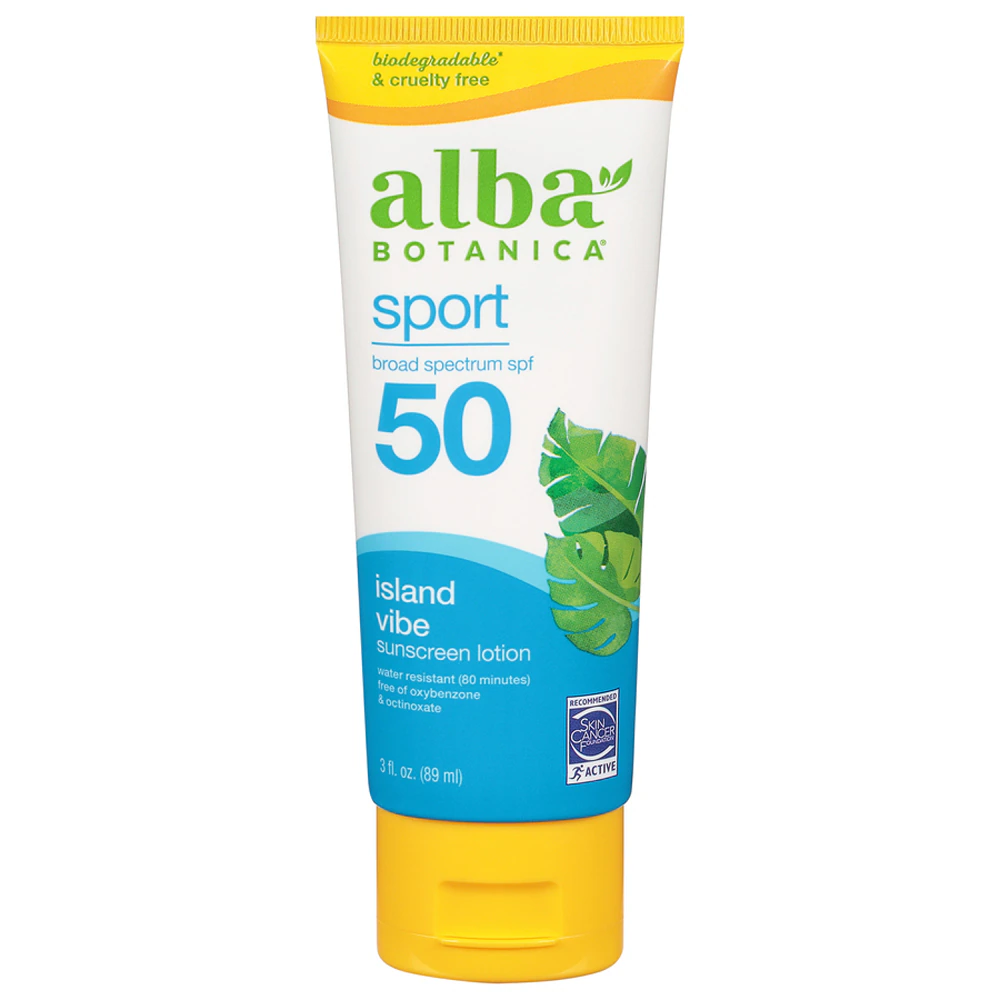 Alba Broad Spectrum SPF 50 Sunscreen Lotion -- 3 oz