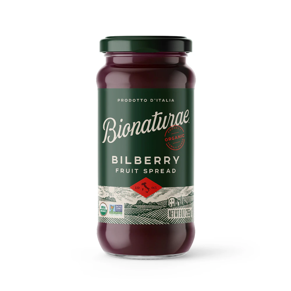Bionaturae Organic Fruit Spread Bilberry -- 9 oz